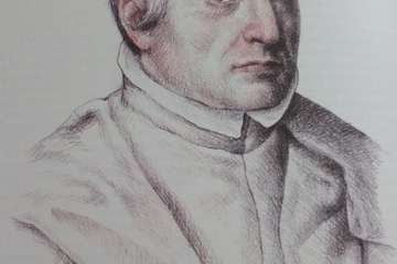 Juan Mateo de Castro (Dibujo de Roberto Miranda, 2012)